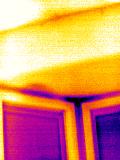 Thermal Image Of A Roof Leak