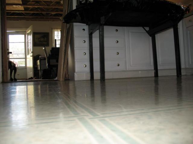 Sagging Kitchen Floor